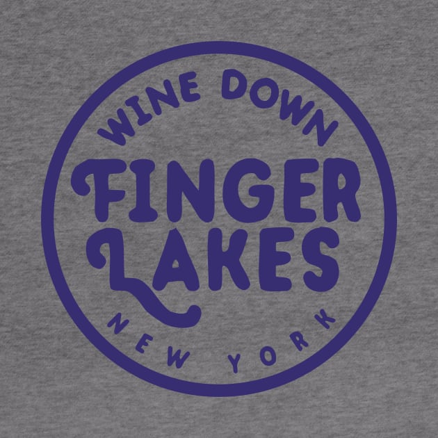 Wine Down Finger Lakes by PodDesignShop